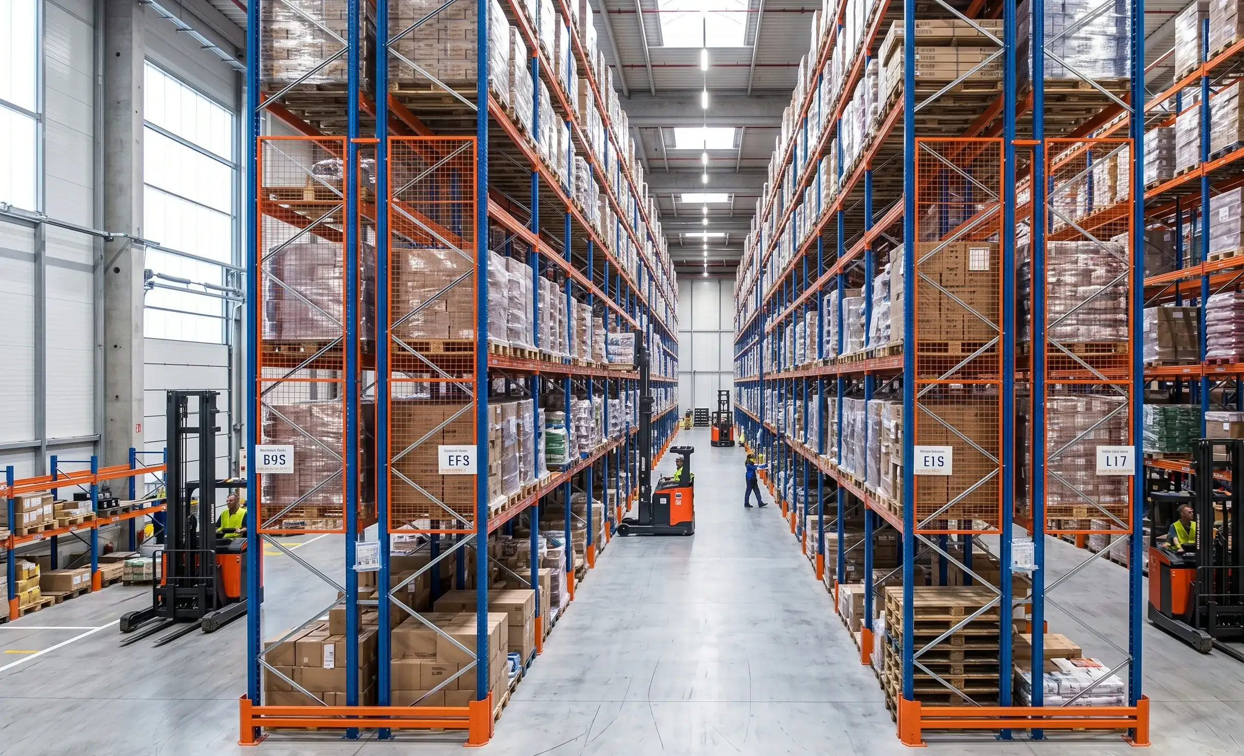 Industrial Heavy Duty Pallet Racking Installation